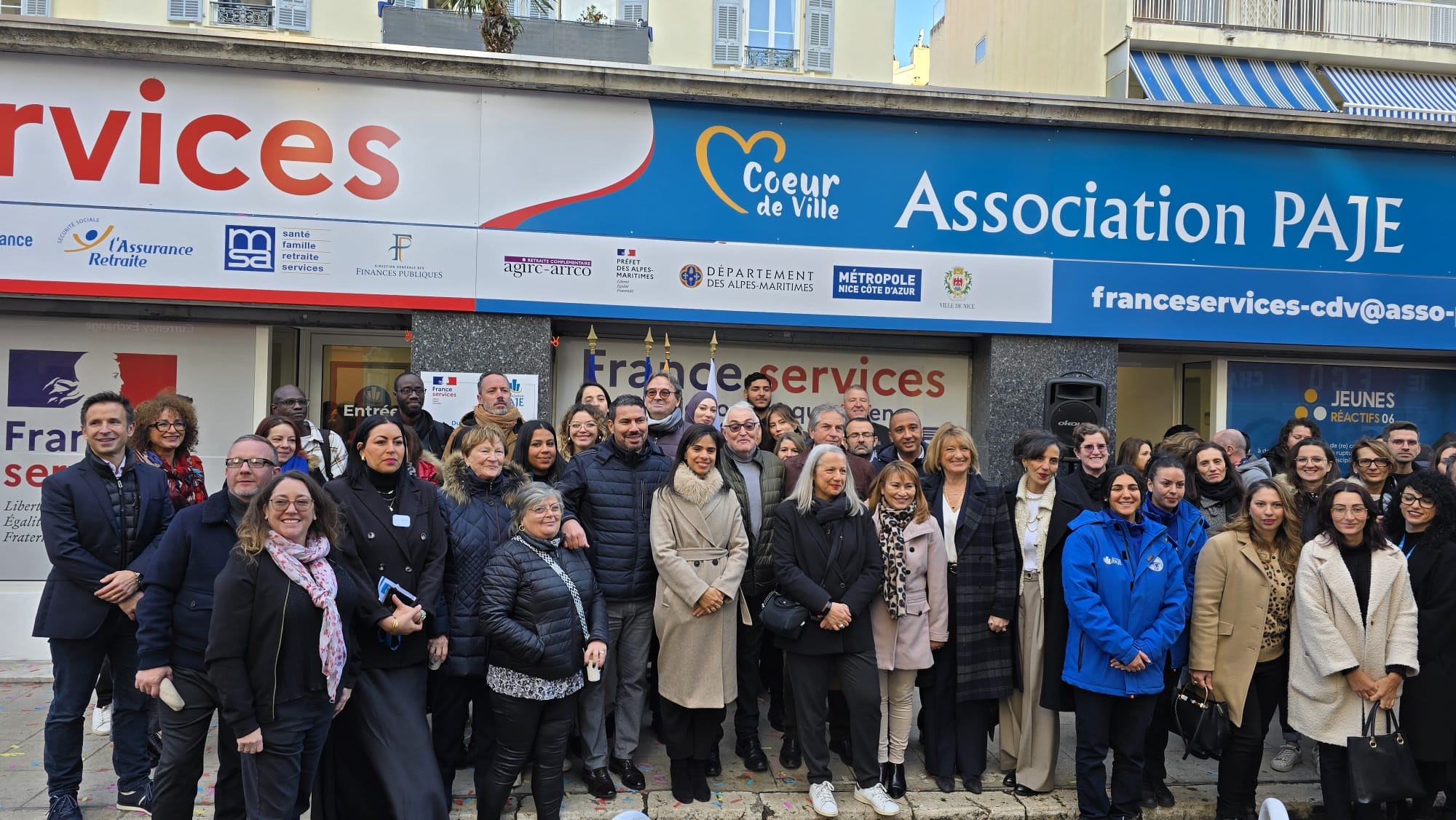 Inauguration France Services Coeur de Ville